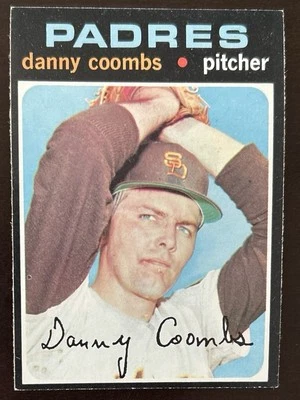 1971 Topps SET BREAK  Danny Coombs #126 Nm/mt - Image 1 of 2