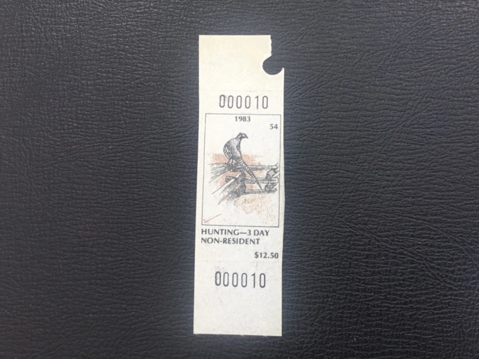 ICOLLECTZONE  US New York 1983 3-Day Non-Resident Hunting Stamp VF NH - Image 1 of 1