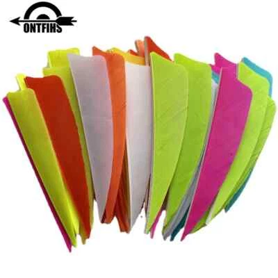 50PCS 3 Inch Shield Archery Arrow Turkey Feathers Fletching RW For Hunting - Image 1 of 4