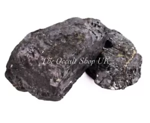100% Puro y Natural Surma ITHMID Kohl Stibnite Piedra Wicca Puja Dije Nazar Hexagonal - Imagen 1 de 2