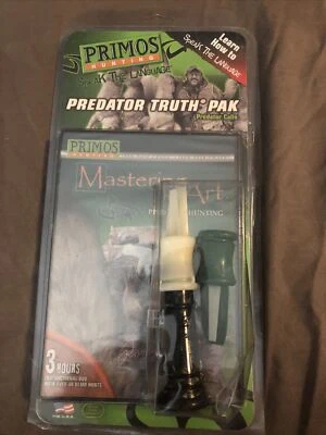 Primos Mastering the Art Predator Pak w Lil' Dawg Calls and DVD Sealed Unopened - Image 1 of 4