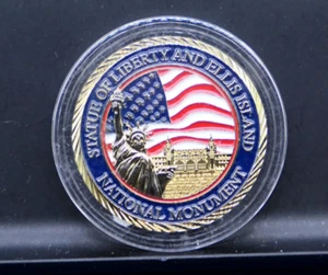 NATIONAL MONUMENT GATEWAY TO AMERICA CHALLENGE COIN - Picture 1 of 5