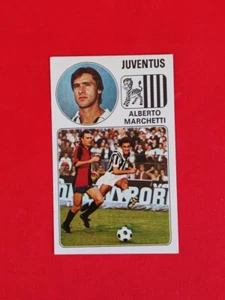 FIGURINA nuova CALCIATORI PANINI 1976-77 #165 Alberto Marchetti Juventus - Picture 1 of 1