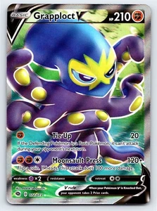 Tarjeta Pokémon Grapploct V 072/073 Arte Completo Camino del Campeón - Casi Nueva - Imagen 1 de 2