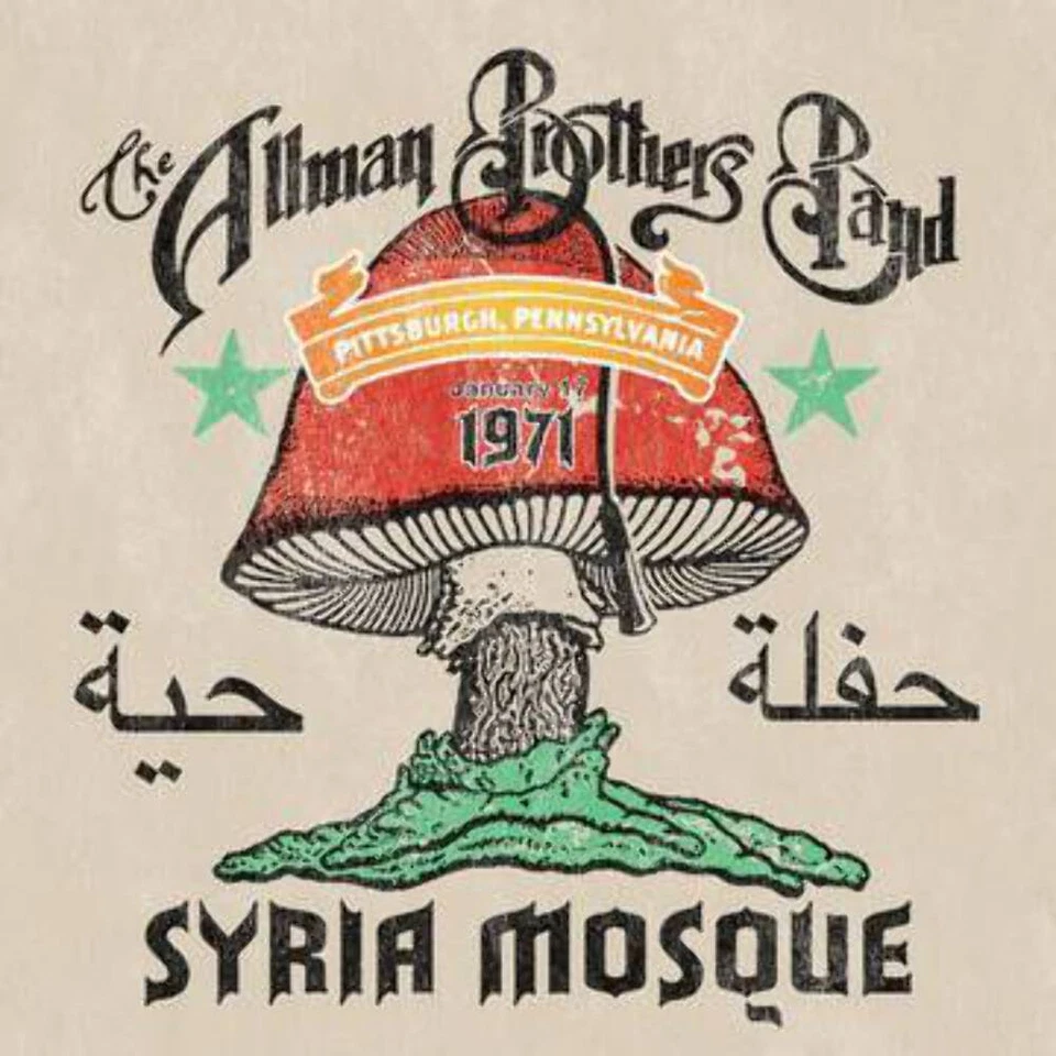 Allman Brothers Band - Syria Mosque: PA 1-17-71 [Steel Gray Vinyl] NEW Sealed - Image 1 of 1