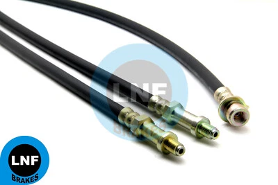 AMC Javelin SST 6cyl Drum Brake Hose X3 Front Rear 70 71 72 1970 1971 1972 - Image 1 of 3