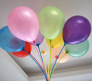 100 Stck. 5 Zoll gemischte Farben Latexballons Feier Party Hochzeit Geburtstag Dekor - Bild 1 von 3