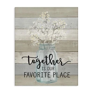 Stupell Industries Guests Feel at Home Stretched Canvas Wall Art, 30 x 40, Mu... - Picture 1 of 7