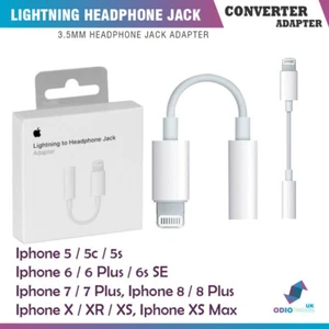 FX Factory For Apple iPhone Xs Max/X/Xs/XR/8/8Plus/7/7 Plus Earphone Convertor - Picture 1 of 3