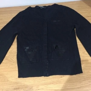Girls DKNY Black Cardigan Age 4 - Picture 1 of 5