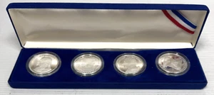 Lot Set of 4 1987 Constitution Proof Commemorative Silver Coins Medals - Picture 1 of 6
