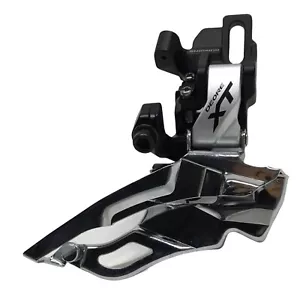 Shimano XT M781 Triple Front Derailleur 10 Speed Direct Mount Dual-Pull NEW NOS - Picture 1 of 6