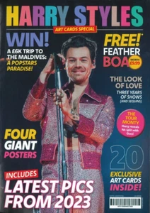 UK Harry Styles Magazine, 20 Art Cards, Popstar, Giant Posters, Music Tour 2023 - Picture 1 of 3