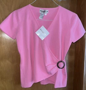 Joseph A Qu'est Ce Que C'est Silk Womens XL PINK Rayon/Viscose Blend Ladies NWT - Picture 1 of 4