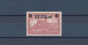 Etappe West 1 F. 25 Cent 1916** gute Type Michel 11 I A geprüft (S26725) - Picture 1 of 1