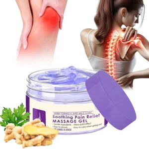 Kresin Joint Pain Gel Purple Gel, Kresin Soothing Pain Massage Gel Neck - Picture 1 of 17