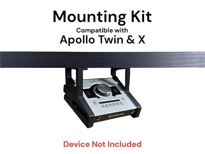 Desk Mount Kit for Apollo Twin X Duo / Quad / X4 - Under Desk Mount Brackets - Image 1 of 4