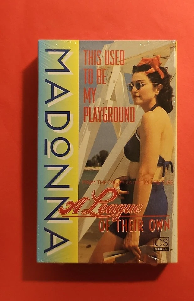 Madonna This to Be My Playground Cassette Single 2 Versions 1992 Movie