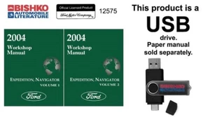 2004 Ford Expedition Lincoln Navigator Shop Service Repair Manual USB Engine OEM - Picture 1 of 3