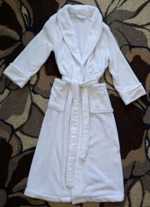 CHARTER CLUB Intimates Unisex Long Sleeve Robe Size L, White, Pockets,NWOT - Picture 1 of 7