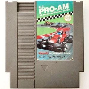 1987 RC Pro-Am Nintendo Original Game Cartridge Untested Vintage Racing F11 - Picture 1 of 1