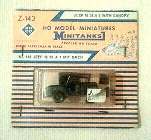 1/87 US JEEP M38A1 with canopy - ROCO MINITANKS #Z-142 - In original box - Imagen 1 de 1