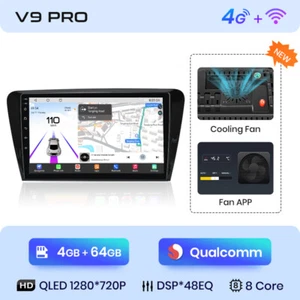 4G+64GB Für Skoda Octavia II 1Z3 1Z5 2008-2013 Android 13 Autoradio Carplay Navi - Bild 1 von 13