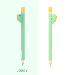 KAKAO Friends APPLE Pencil CASE for 2nd Gen Slim Silicone Case RYAN Apeach Jordy - Picture 1 of 17