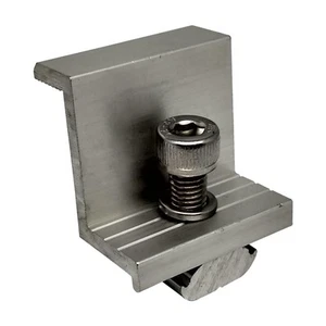Solar Panel Rail End Clamp 35mm - Picture 1 of 1