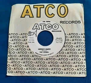 The Losers WLP promo 45 Mersey-ssippi / Love Me Like The Rain ATCO 45-6373 vg++ - Picture 1 of 2