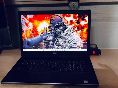 Notebook para Jogos Dell Precision 17"-Intel i9 8950HK-16GB RAM-512GB WIN 11-8GB VÍDEO - Imagem 1 de 4