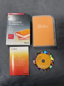 MICROSOFT OFFICE PROFESSIONAL ACADEMIC 2010 WINDOWS MIT PRODUCT KEY - Bild 1 von 7