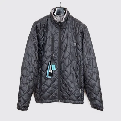 Sun Mountain Jacket Size M Black Quilted Reversible Granite II Golf Active - Image 1 of 4