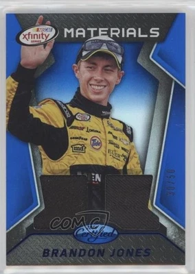 2016 Certified Xfinity Dual Relic Mirror Blue 30/50 Brandon Jones Rookie RC - Image 1 of 3