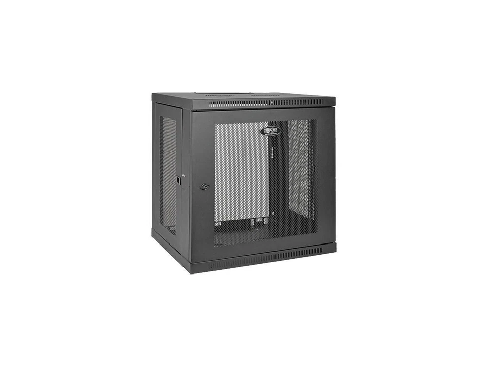 Tripp Lite 12U Wall-Mount Rack Enclosure Cabinet, Low-Profile Switch-Depth - Image 1 of 4