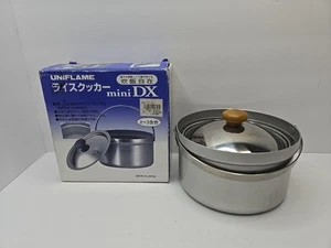 Arrocera Uniflame Mini DX 660331 Exterior Fogata Camping Aluminio Japón - Imagen 1 de 15