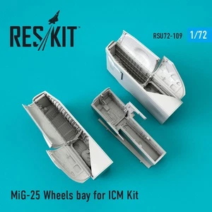 Reskit 1/72 Mikoyan-Gurevich MiG-25 Wheels bay for ICM Kit - Picture 1 of 1