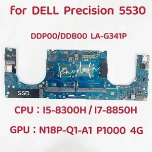 LA-G341P für DELL OEM Precision 5530 Mainboard CPU:I5-8300H GPU:P1000 4G - Bild 1 von 6