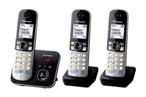 Panasonic KX-TG 6823 Cordless Phone, Trio Handset with Answer Machine - Picture 1 of 7