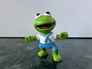KERMIT DER 🐸 FROSCH MUPPETS VNTG (1986) SPIELZEUG (GEBRAUCHT)  - Bild 1 von 6