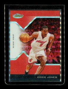 2004-2005 Topps Finest Red Refractor Eddie Jones #48 Miami Heat Basketball /149 - Picture 1 of 2