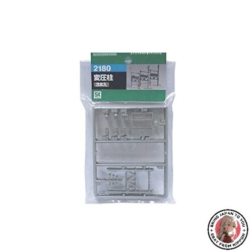 NEW Greenmax N gauge 2180 transformer pole unpainted kit - Image 1 of 1