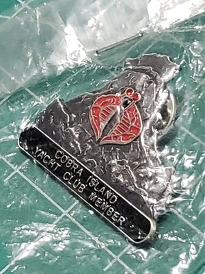 GI JOE CONVENTION 2003 EMBOSCADA COBRA ISLAND CLUB NÁUTICO PRIMER DÍA PIN ANACONDA Foto 1 de 4