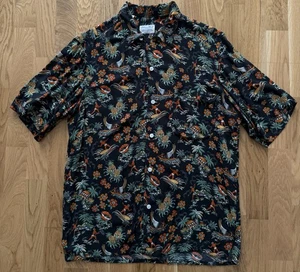 Salvatore Piccolo Napoli Sanforized Hawaiihemd Made In Italy Größe M - Bild 1 von 13