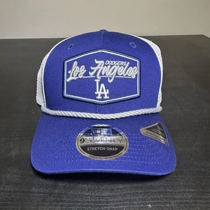 New Era Royal Los Angeles Dodgers Rope 9SEVENTY Stretch-Snapback Hat - Picture 1 of 7