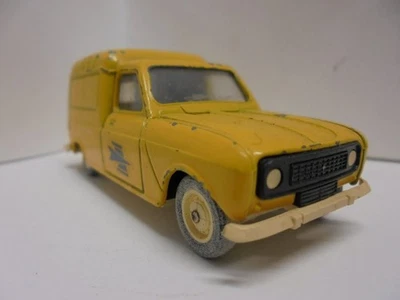 Solido ancien 1:43 Renault 4 furgonette furgone vintage obsoleto poste - Immagine 1 di 4