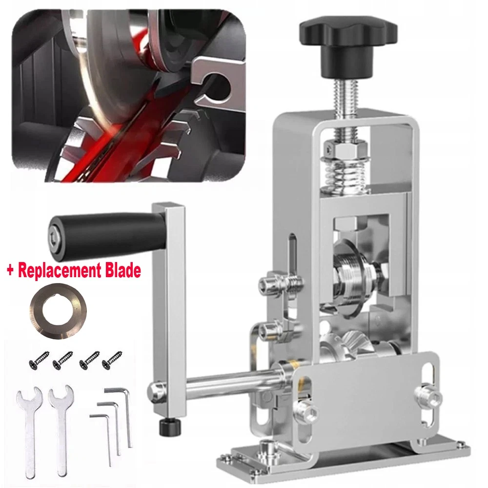 OUUKA Drill-Powered Wire Stripper Machine – For Scrap Copper Recycling, Strips 15AWG To 200MCM Cables