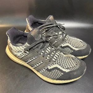 Adidas Ultra Boost 2.0 Oreo Black White Knit Running Shoes Mens Size 9.5 - Foto 1 di 8