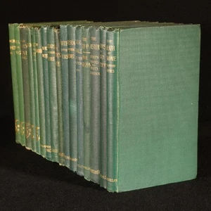 1866-1893 16vol A Collection of the Works of Alfred Tennyson - Foto 1 di 9