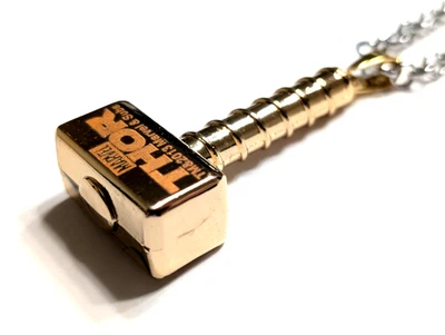 Marvel Thor Hammer Colgante Comic Con Película Promo Raro De Colección Coleccionable 2013 Foto 1 de 4